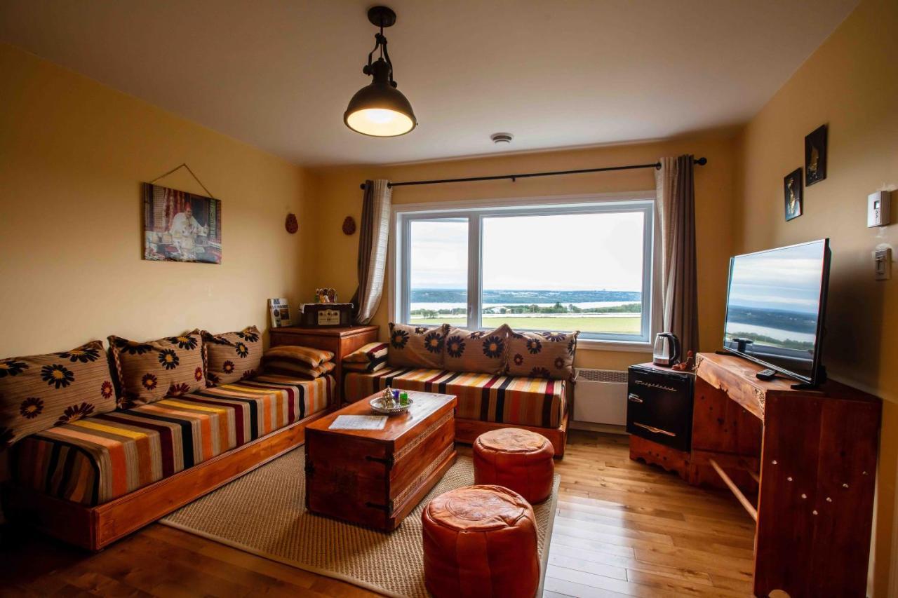B&B Panorama St-Pierre-de-l'Île-d'Orléans Esterno foto